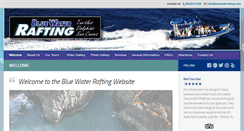 Desktop Screenshot of bluewaterrafting.com